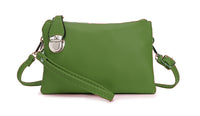 Apple Green Crossbody Clutch Bag