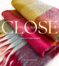 BURGUNDY CHECKED WOOL RAINBOW BLANKET SCARF OVERSIZED WINTER SHAWL WRAP