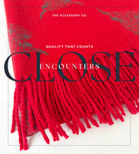CASHMERE HIGHLAND COW PRINT REVERSIBLE WINTER SHAWL BLANKET SCARF - RED