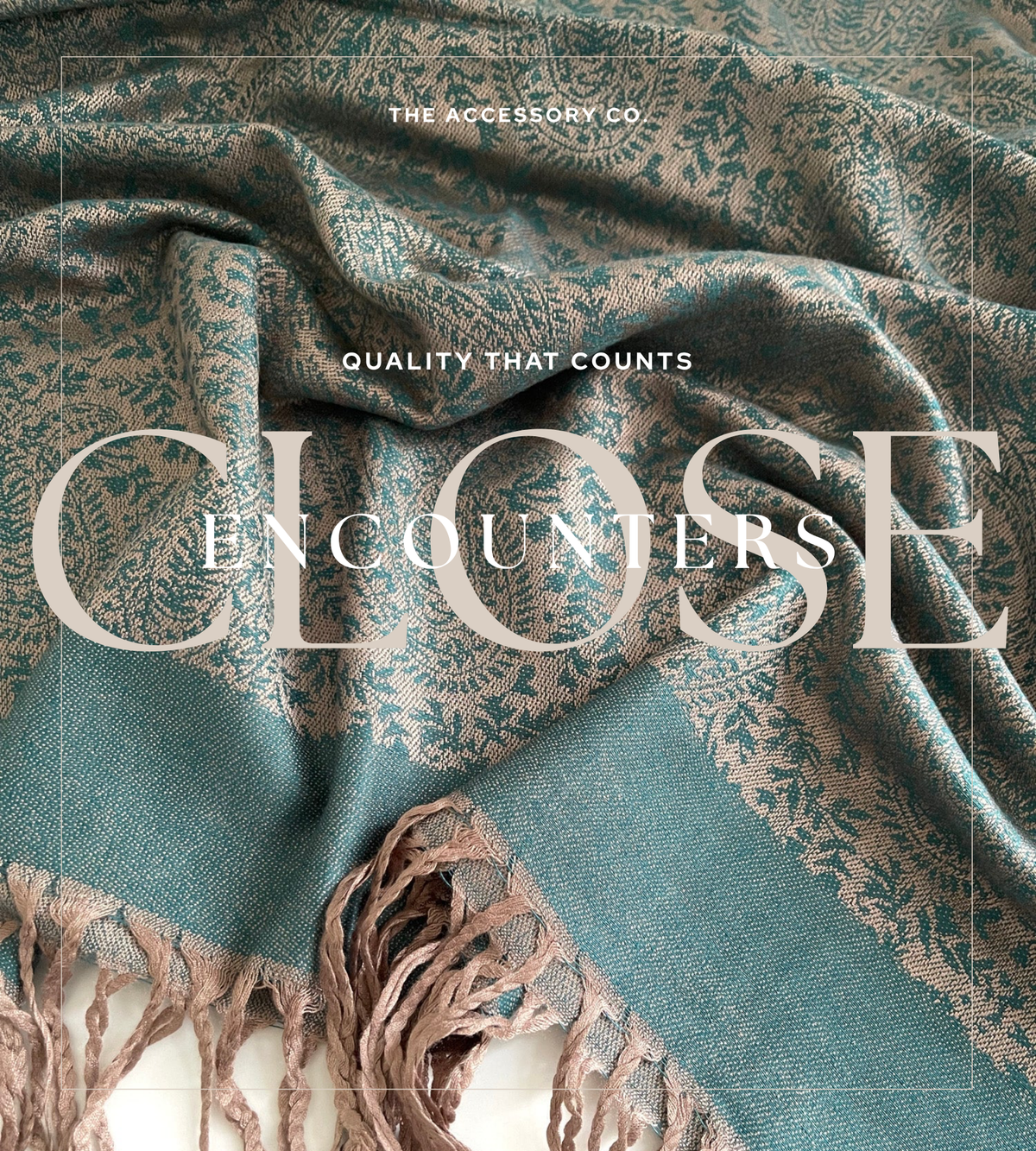 DARK GREEN PAISLEY PRINT REVERSIBLE PASHMINA SHAWL SCARF - A-SHU.CO.UK