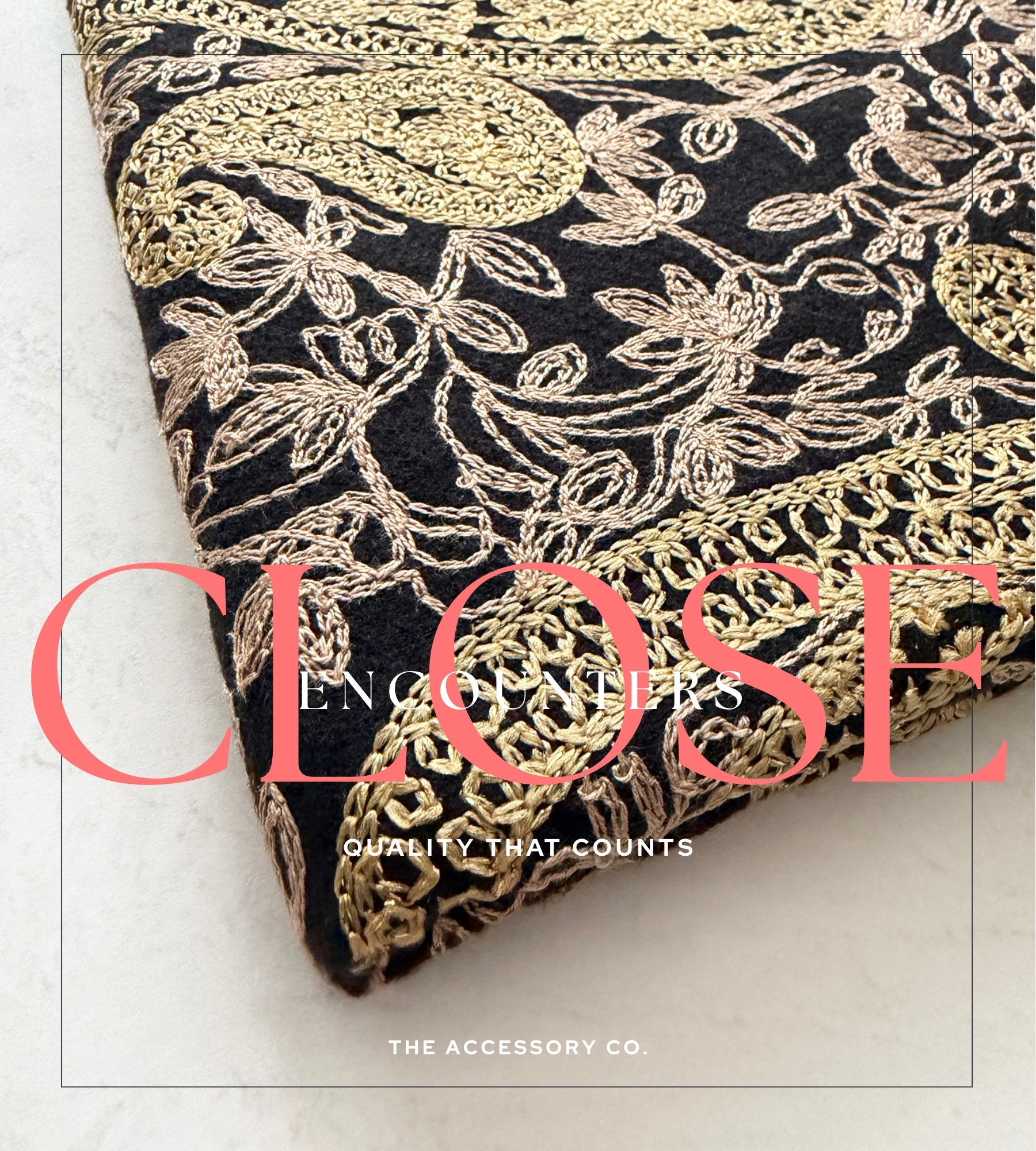 LARGE BLACK PAISLEY CASHMERE COTTON BLEND WINTER SHAWL BLANKET SCARF