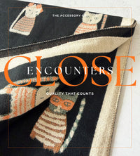 LARGE CASHMERE BLACK CAT PRINT REVERSIBLE WINTER SHAWL BLANKET SCARF