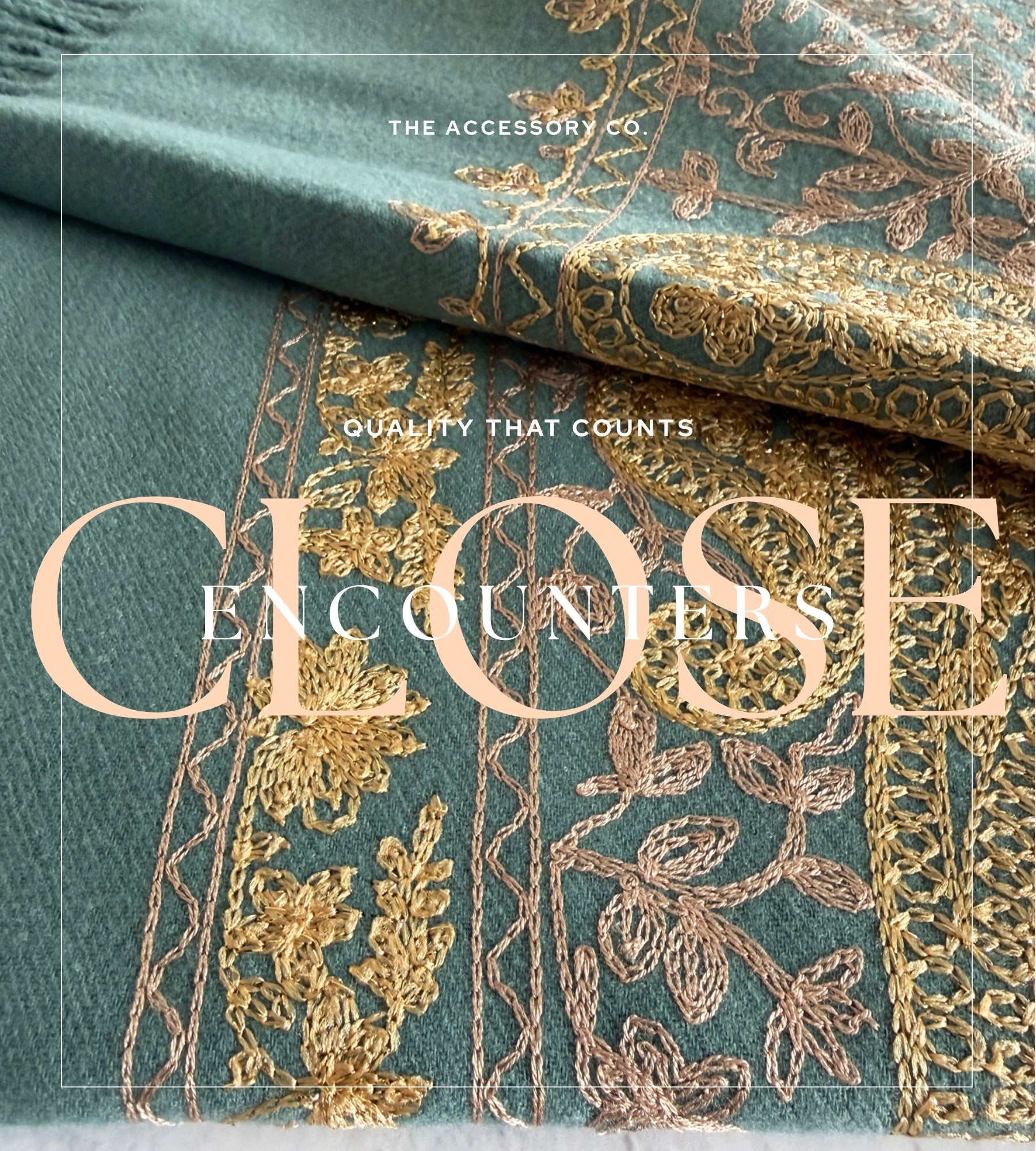 LARGE PASTEL GREEN PAISLEY CASHMERE COTTON BLEND WINTER SHAWL BLANKET SCARF