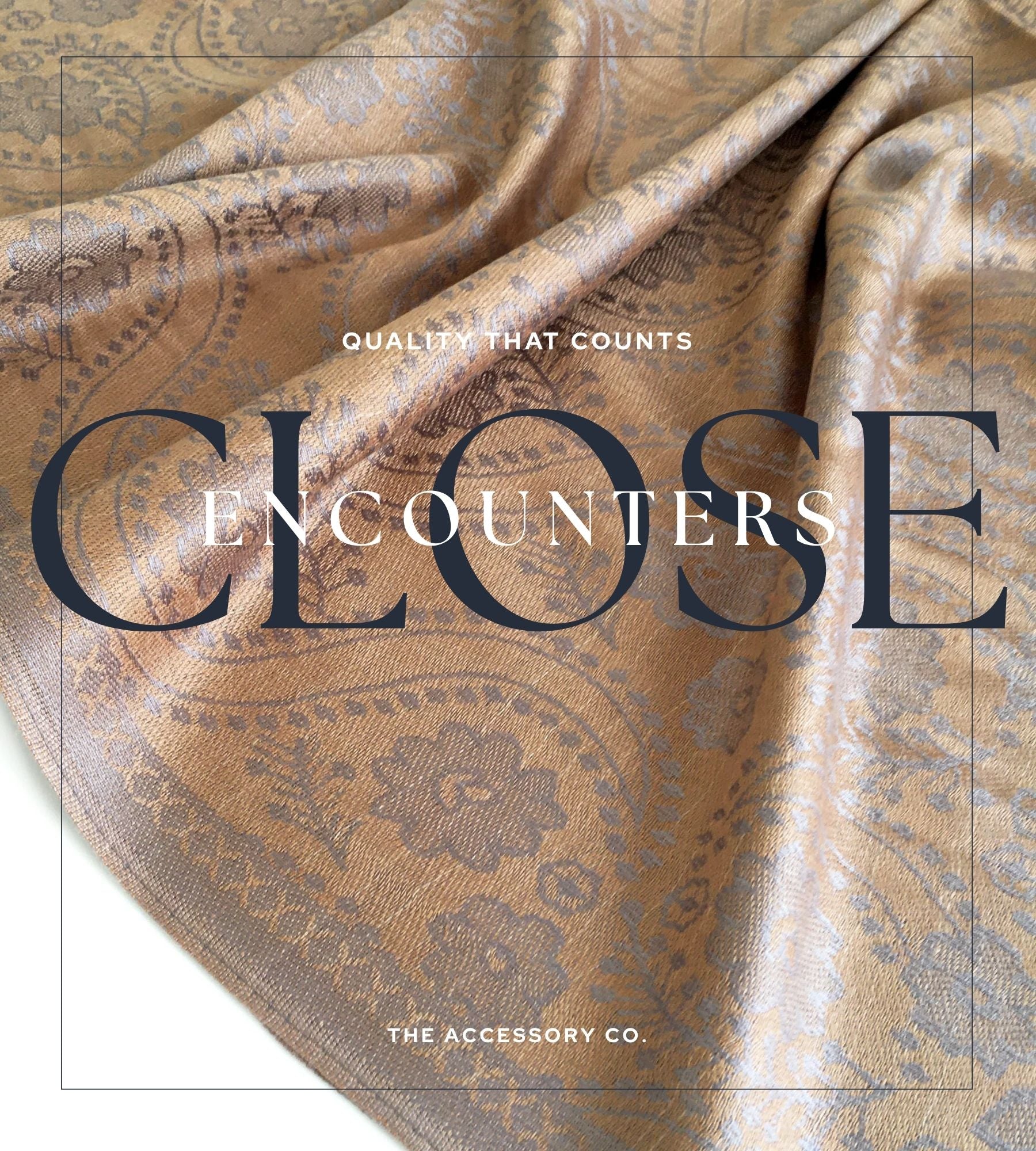 LARGE BRONZE GOLD SWIRL FLORAL PRINT REVERSIBLE PASHMINA SHAWL SCARF - A-SHU.CO.UK