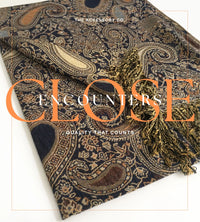 LARGE BROWN MULTI COLOUR PAISLEY PRINT PASHMINA SHAWL SCARF - A-SHU.CO.UK
