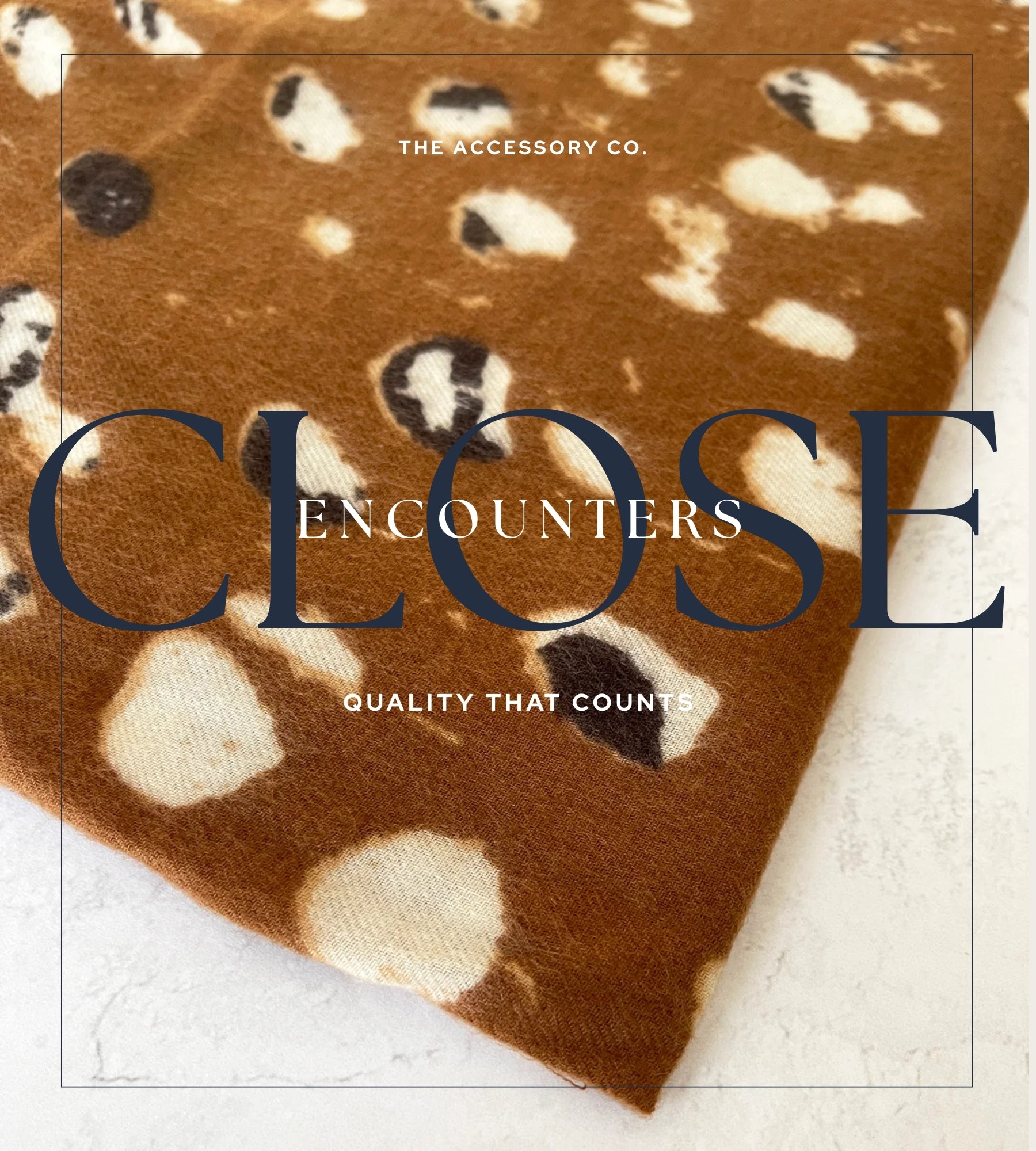 LARGE BROWN WOOL SPOTTY LEOPARD PRINT SCARF