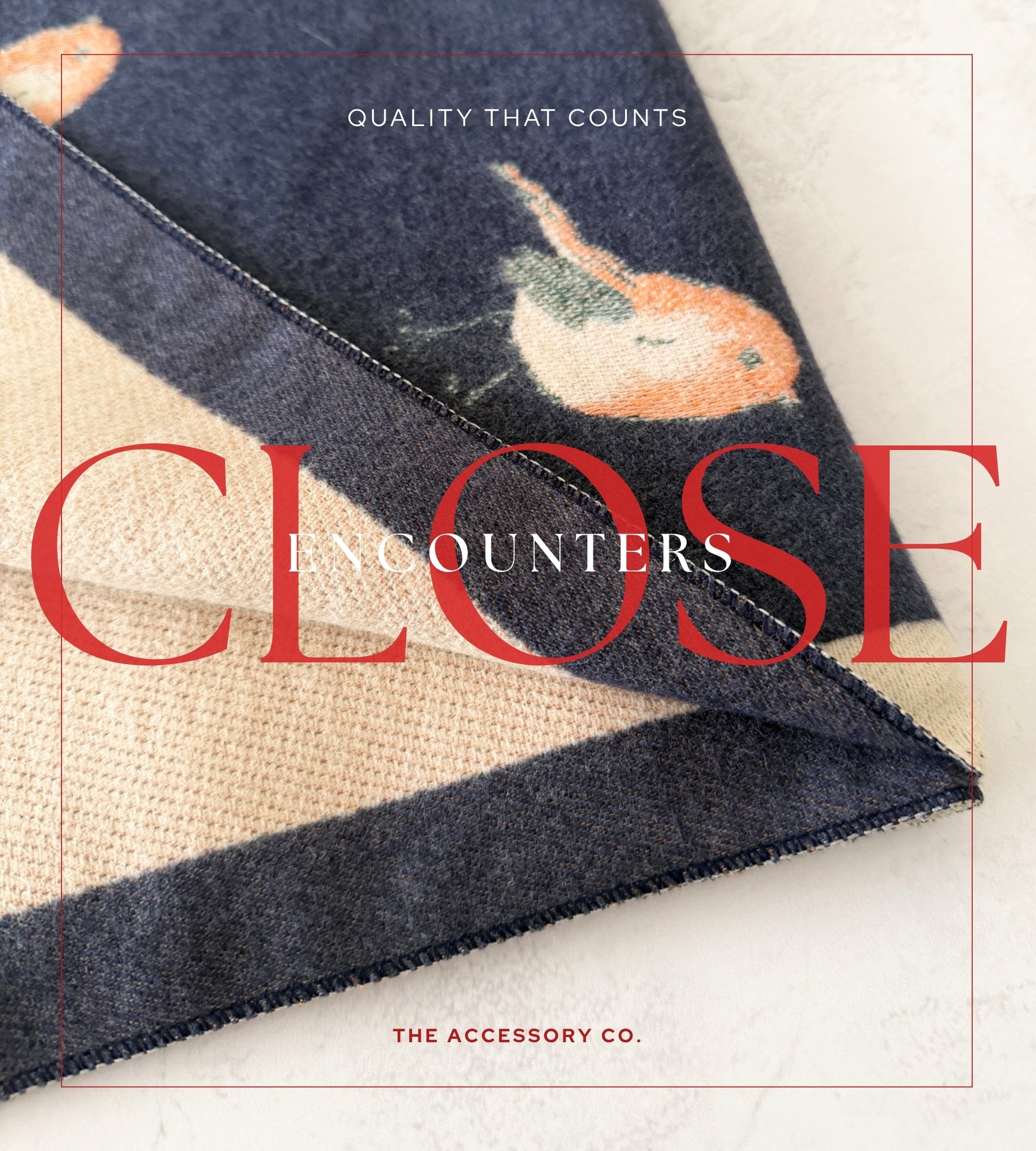 LARGE DENIM BLUE ROBIN REVERSIBLE WINTER SHAWL BLANKET SCARF