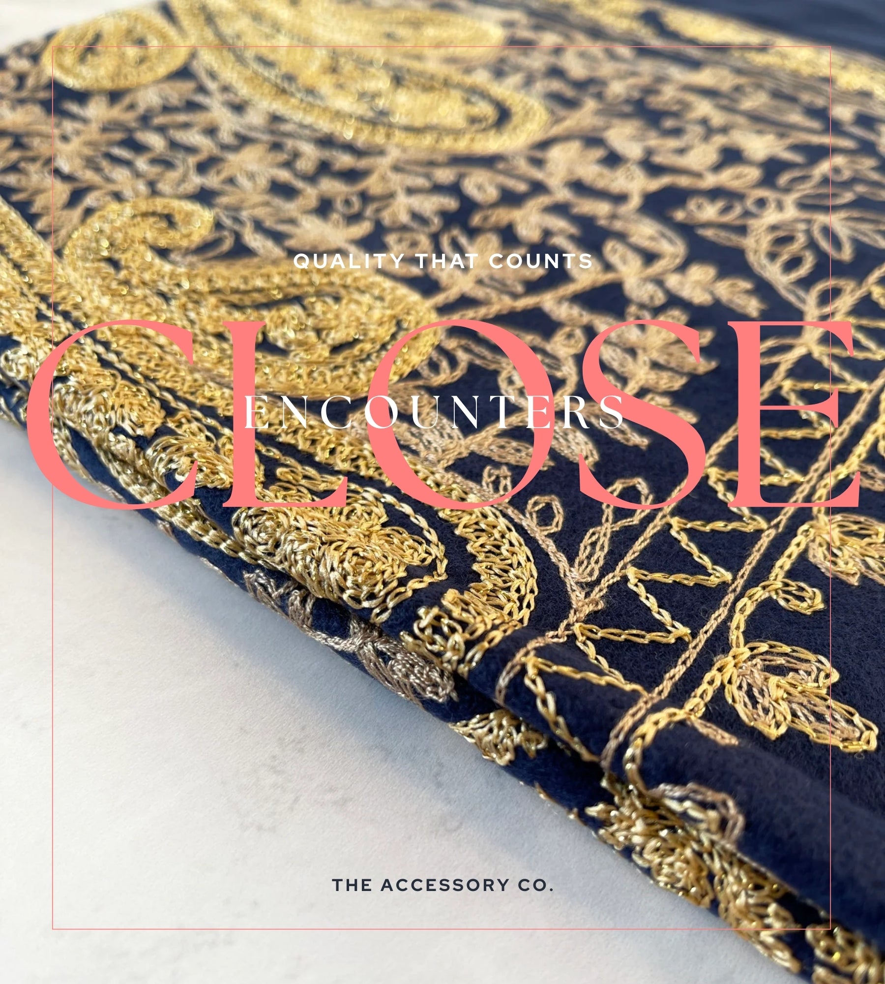 LARGE NAVY PAISLEY CASHMERE COTTON BLEND WINTER SHAWL BLANKET SCARF