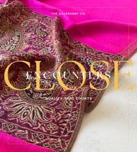 LARGE PLAIN FUCHSIA PINK REVERSIBLE MULTI COLOUR PAISLEY PRINT PASHMINA SHAWL SCARF WRAP - A-SHU.CO.UK