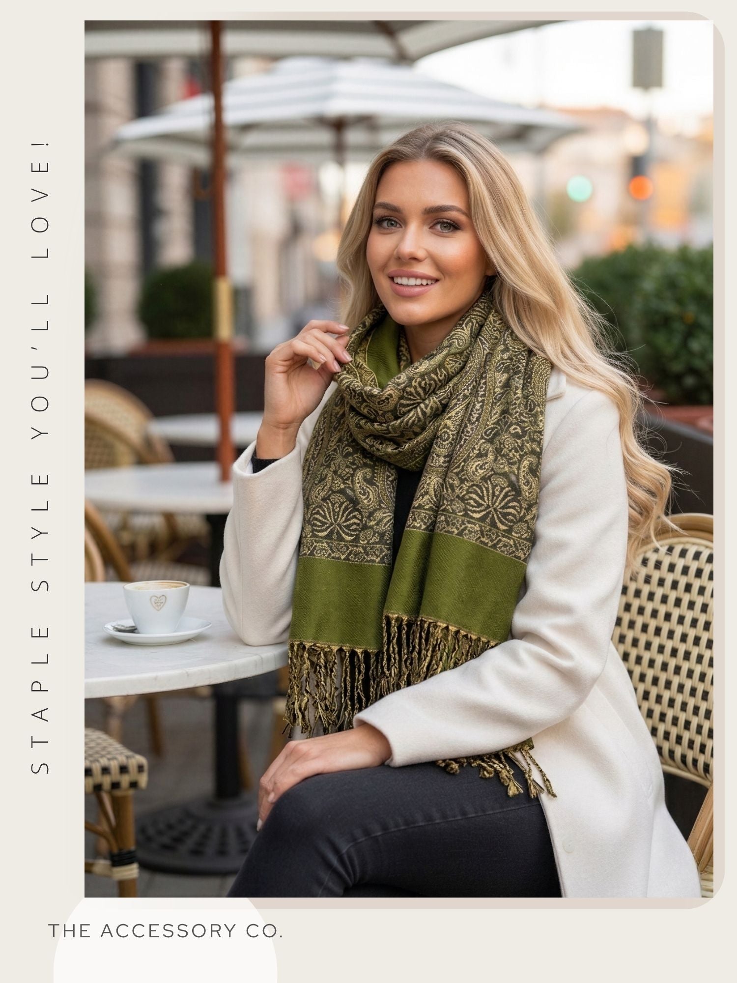 LARGE PLAIN GREEN REVERSIBLE MULTI COLOUR PAISLEY PRINT PASHMINA SHAWL SCARF WRAP - A-SHU.CO.UK
