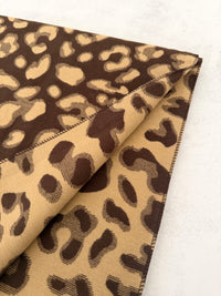 LIME CASHMERE BLEND COLOURFUL LEOPARD PRINT SCARF