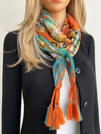 Leopard Print Scarf