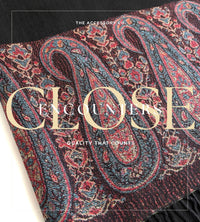 PAISLEY PRINT BLACK LIGHTWEIGHT PASHMINA SHAWL SCARF - A-SHU.CO.UK