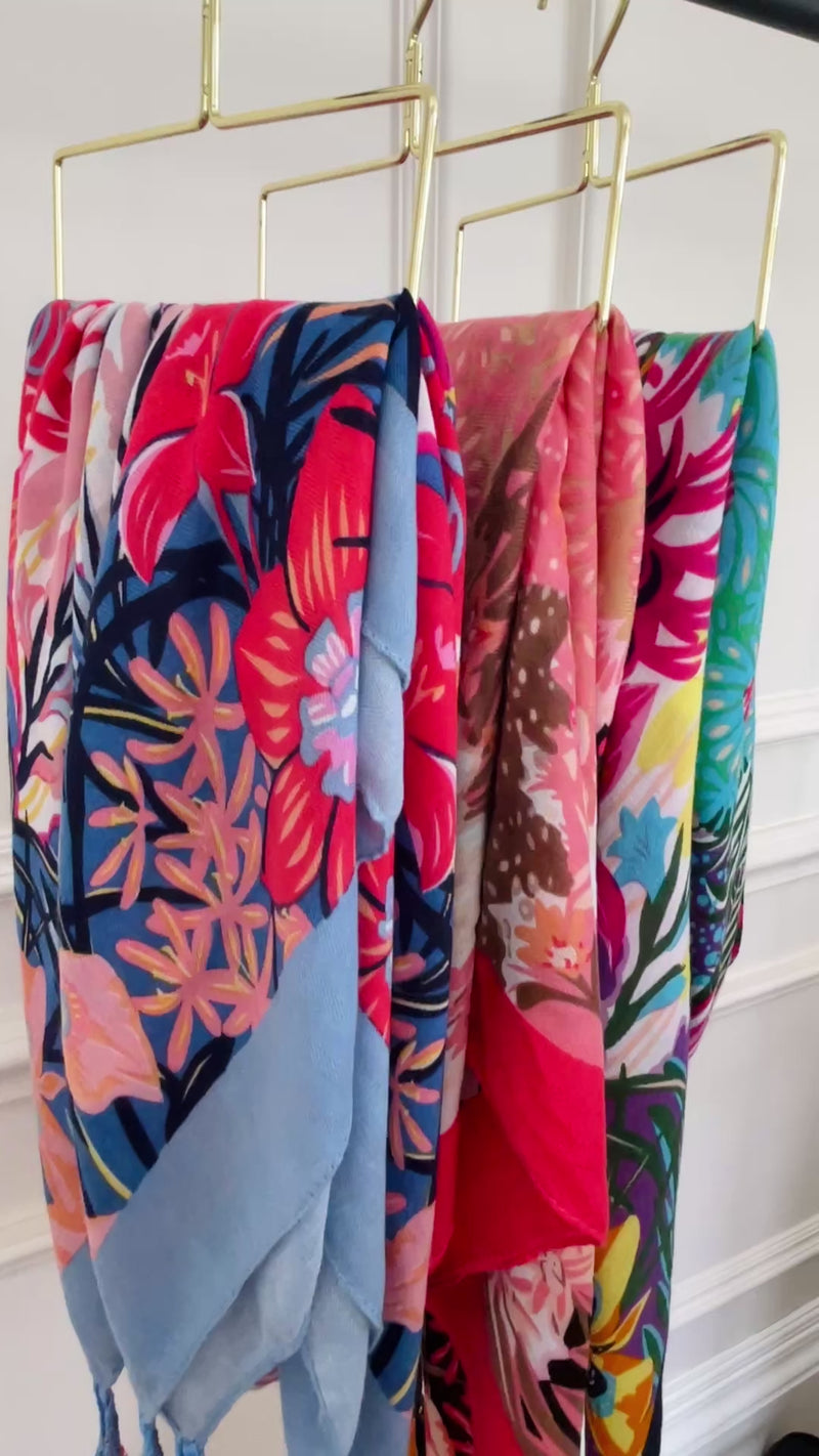 Floral Scarves
