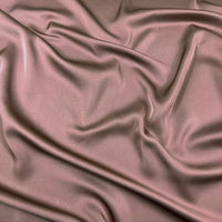 LONG PLAIN TERRACOTTA SATIN SCARF SHAWL WRAP - A-SHU.CO.UK