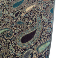 A-SHU LARGE PURPLE MULTI COLOUR PAISLEY PRINT PASHMINA SHAWL SCARF - A-SHU.CO.UK