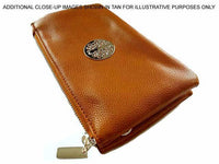 A-SHU LARGE MULTI-COMPARTMENT CROSS-BODY PURSE BAG WITH WRIST AND LONG STRAPS - PINK - A-SHU.CO.UK
