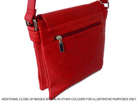 A-SHU LARGE PINK MULTI POCKET CROSS BODY MESSENGER BAG - A-SHU.CO.UK