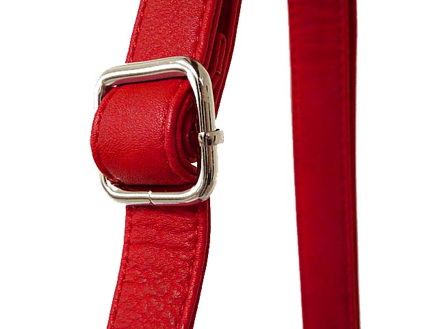 A-SHU LARGE RED MULTI POCKET CROSS BODY MESSENGER BAG - A-SHU.CO.UK