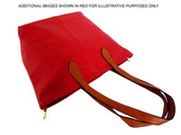 A-SHU LIGHTWEIGHT GREEN FAUX LEATHER TOTE HANDBAG - A-SHU.CO.UK