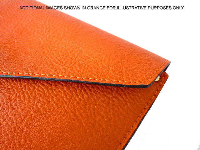 A-SHU DARK GREY OVER-SIZED ENVELOPE CLUTCH BAG WITH LONG CROSS BODY AND WRISTLET STRAP - A-SHU.CO.UK