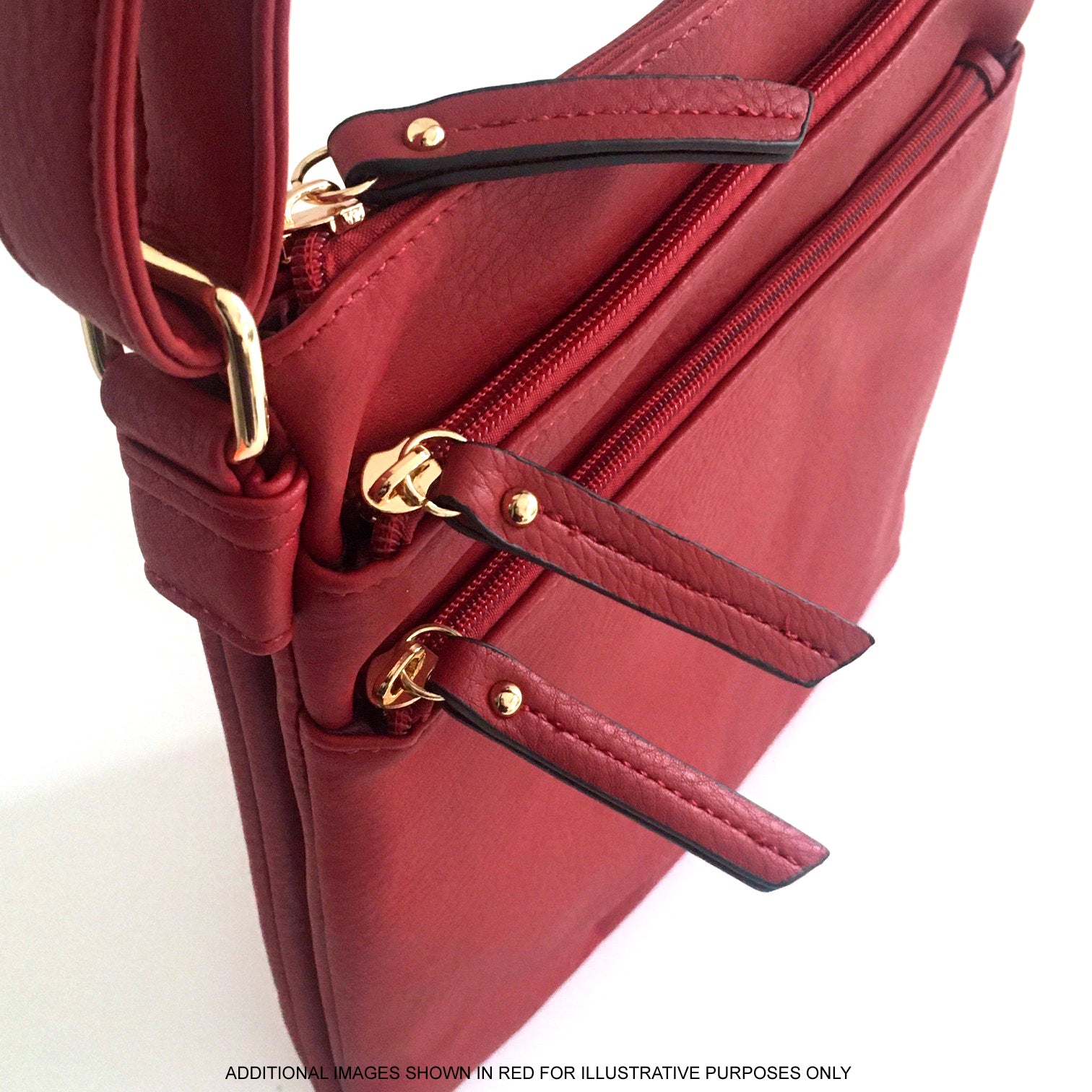 A-SHU PLAIN BEIGE MULTI COMPARTMENT CROSS BODY SHOULDER BAG - A-SHU.CO.UK