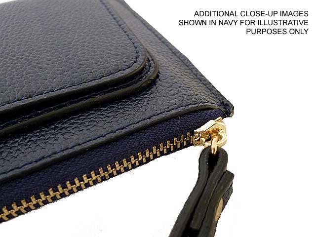 A-SHU PURPLE SLIM LINE MULTI-COMPARTMENT PURSE WITH WRIST STRAP - A-SHU.CO.UK