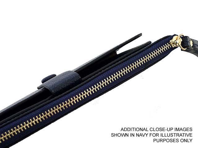 A-SHU PURPLE SLIM LINE MULTI-COMPARTMENT PURSE WITH WRIST STRAP - A-SHU.CO.UK