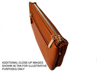 A-SHU SMALL MULTI-COMPARTMENT CROSS-BODY PURSE BAG WITH WRIST AND LONG STRAPS - FUSHCIA PINK - A-SHU.CO.UK