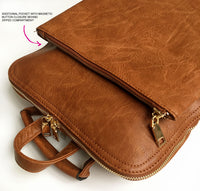 A-SHU TAN MULTI COMPARTMENT CROSS BODY BACKPACK - A-SHU.CO.UK