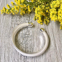 A-SHU 925 STAMPED STERLING SILVER PLATED TWISTED MESH CUFF BANGLE - A-SHU.CO.UK